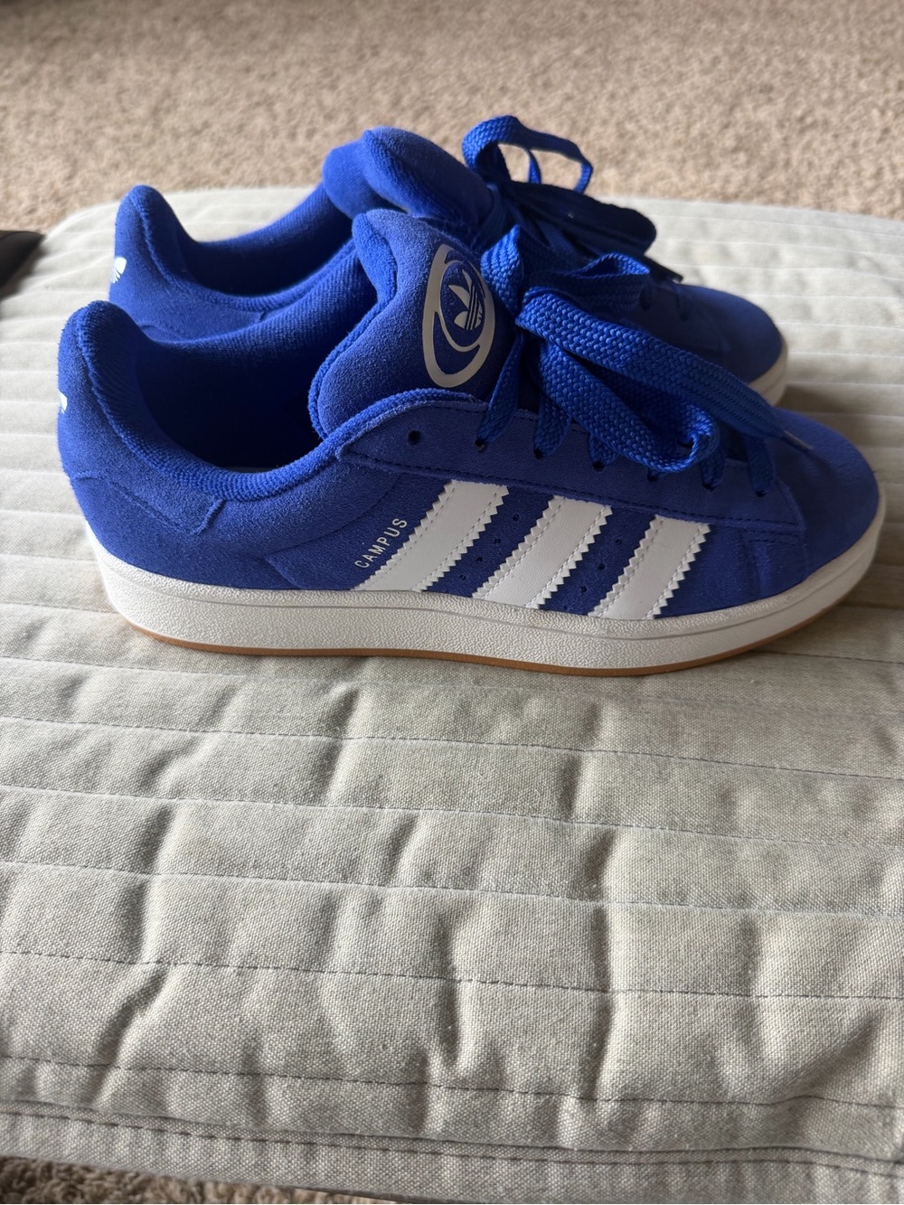 adidas Campus 00s Semi Lucid Blue White Gum Sneakers JH6333
